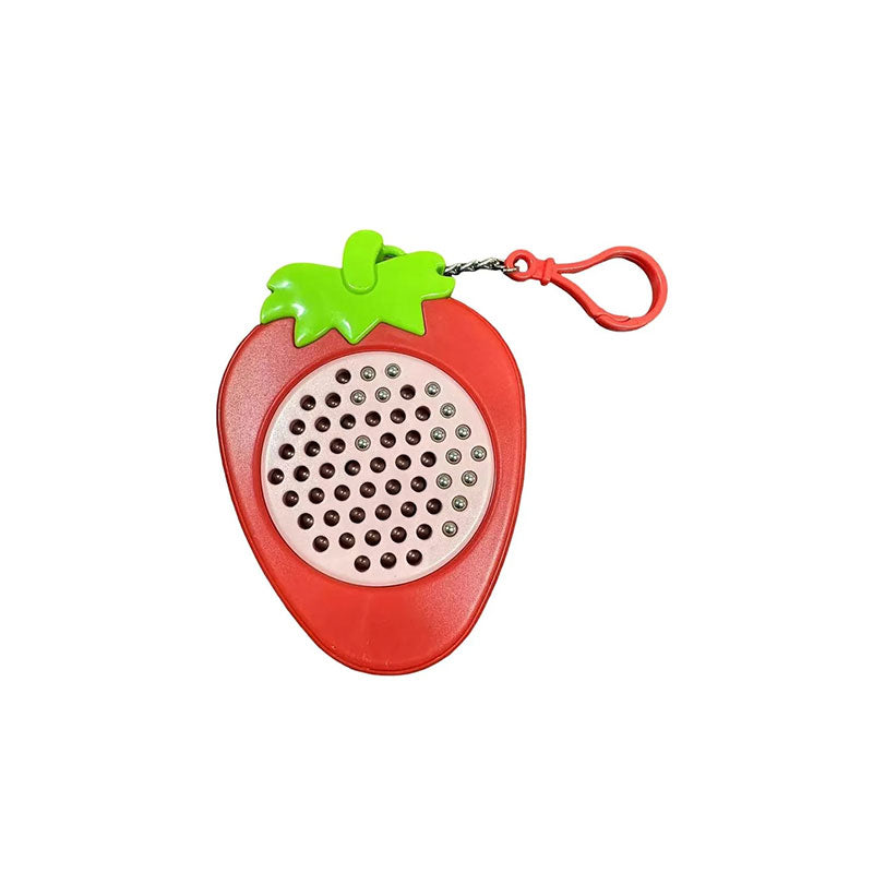 Mini Strawberry Magpad Magnetic Drawing Board Keychain