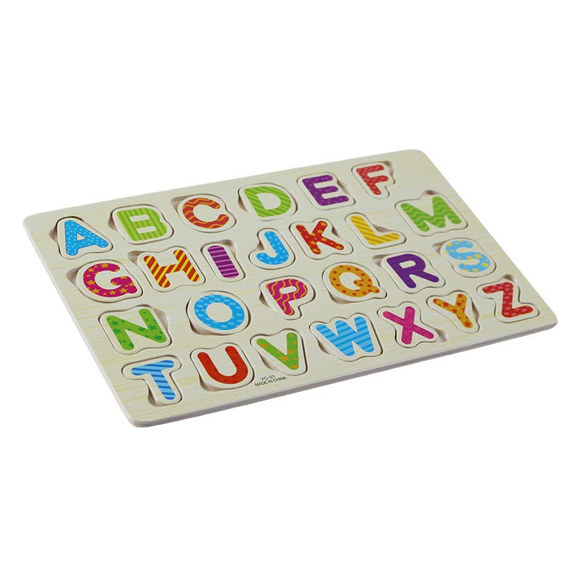Capital & Small Alphabets Wooden Puzzle Board 2027 - Preschool mall - Preschool Supplies & Educational Toys