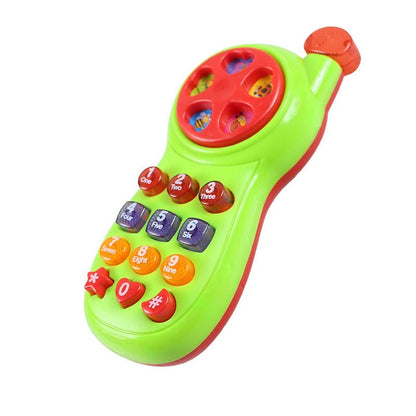 Baby Plaything Phone Toy with Light & Music - Preschool mall - Preschool Supplies & Educational Toys