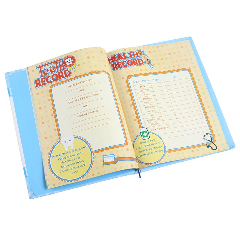 Baby Memories Record Book for Boys - Preschool mall - Preschool Supplies & Educational Toys