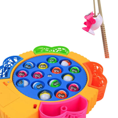 15 Pcs Electric Musical Fishing Game #0742