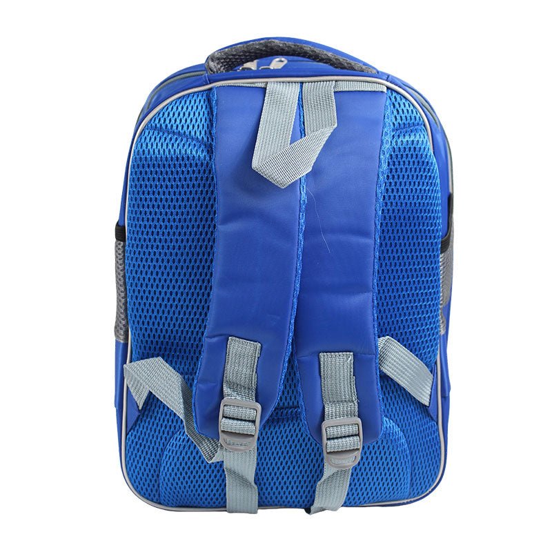Cute Animal Embossed Bag for Kids 14 inch (Blue) 2032 - Preschool mall - Preschool Supplies & Educational Toys
