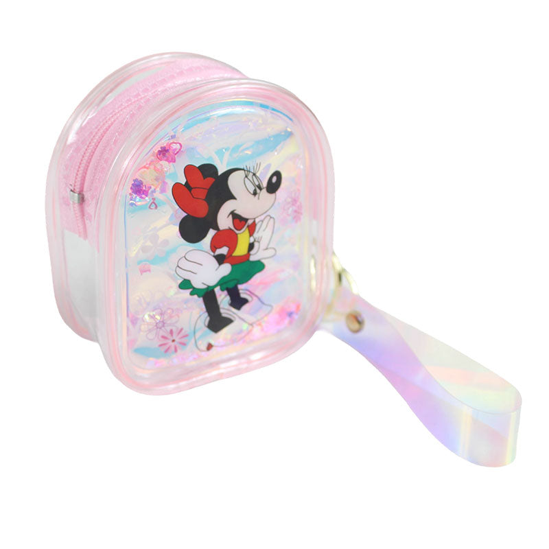 Girls Mini Zipper Bag with Key Chain