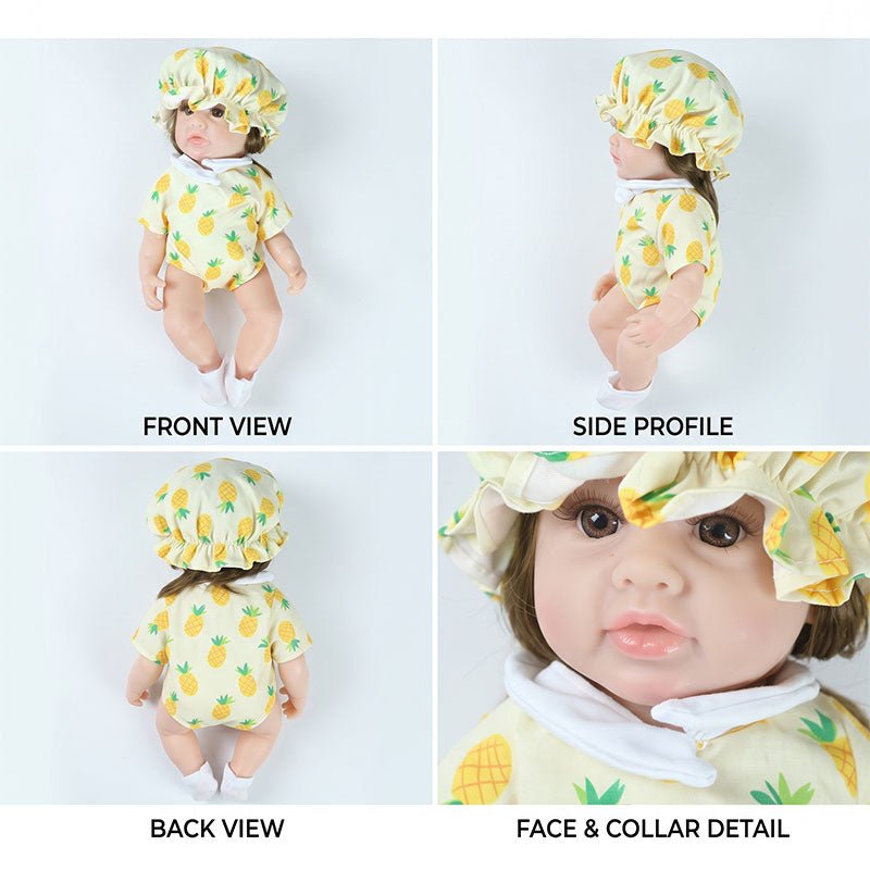Pineapple Outfit Baby Doll with Matching Hat - Preschool mall - Preschool Supplies & Educational Toys