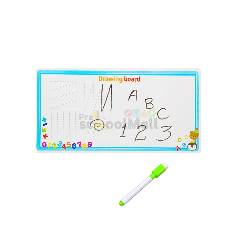 4 in 1 Puzzle & Writing Wooden Board