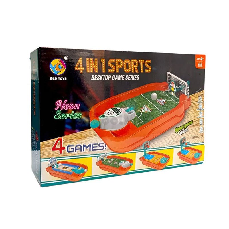 4 - in - 1 Kids Sports Mini Tabletop Game Set - Preschool mall - Preschool Supplies & Educational Toys