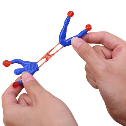 Sticky Wall Climbing Flip Rolling Spider Man Toy 5 Pcs