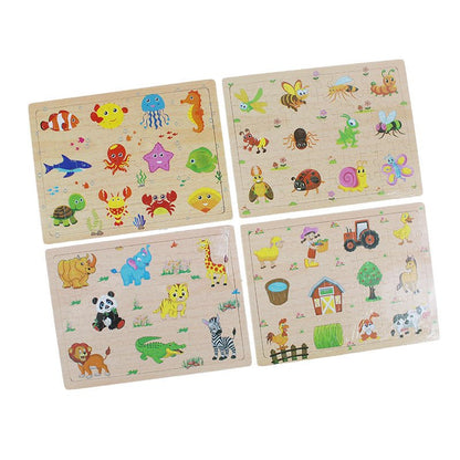 Kids Wooden Educational Puzzle Boards 1993 - Preschool mall - Preschool Supplies & Educational Toys