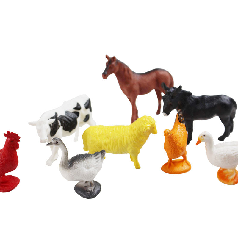 Farm Animals World for Kids 8 Pcs