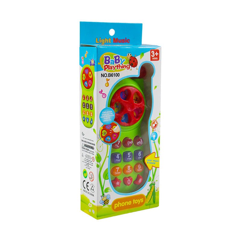 Baby Plaything Phone Toy with Light & Music - Preschool mall - Preschool Supplies & Educational Toys