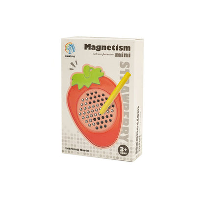 Mini Strawberry Magpad Magnetic Drawing Board Keychain