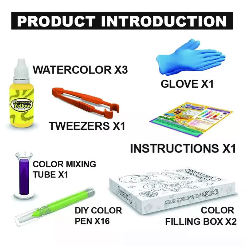 Fill in Changeable Color Marker