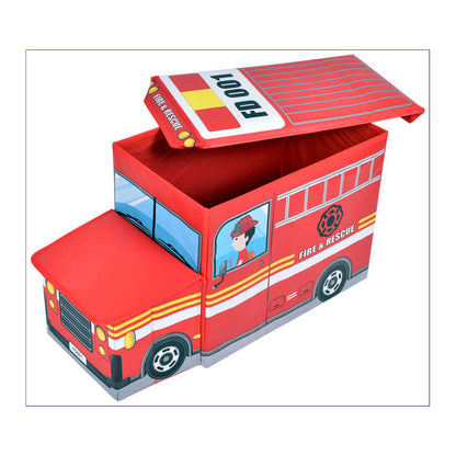 Vehicles Foldable Toy Storage Box for Kids