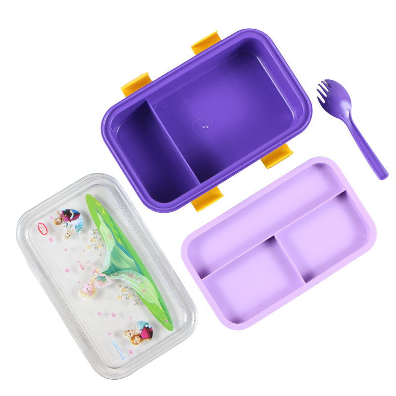 Bright Character Plastic Lunch Box for Girl 01973