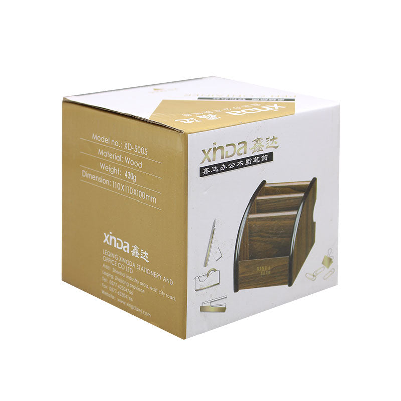 Wooden Stationery Storage Box