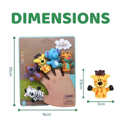 Cute Animals Design Finger Puppet Set