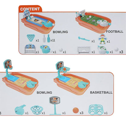 4 - in - 1 Kids Sports Mini Tabletop Game Set - Preschool mall - Preschool Supplies & Educational Toys