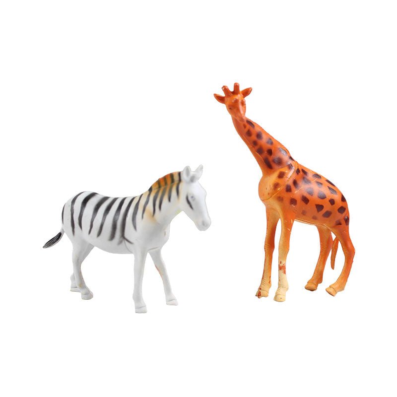 Safari Animal Kingdom Figure Set 6 Pcs