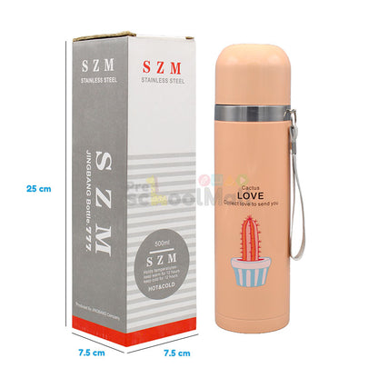 500ml Cactus Love Hot & Cold Water Bottle