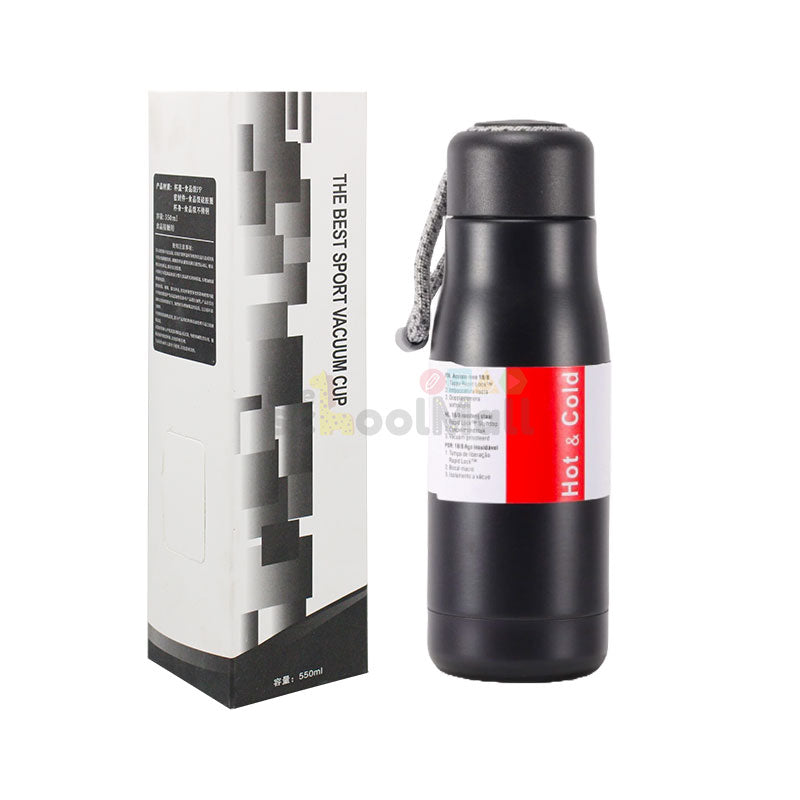 550ml Sport Vacuum Hot & Cold Water Bottle