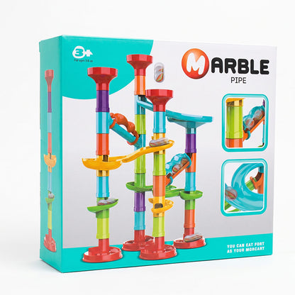 Marble Run Pipeline Toy Set 50 Pcs
