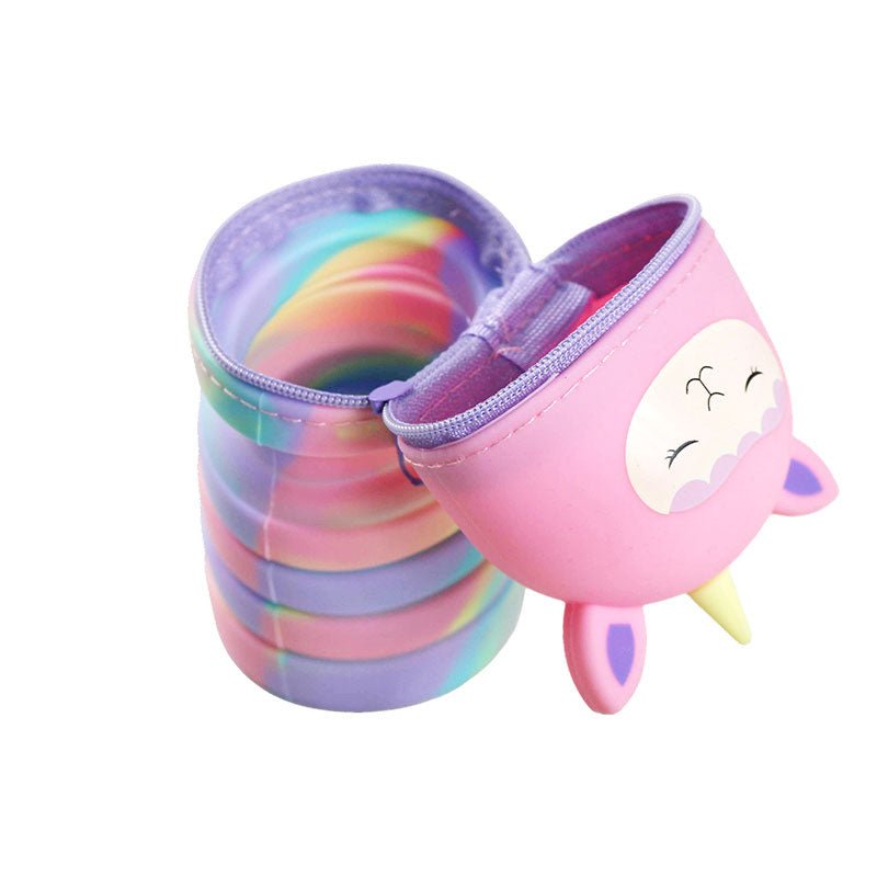 Cute Silicone Pop - Up Pencil Case - Preschool mall - Preschool Supplies & Educational Toys