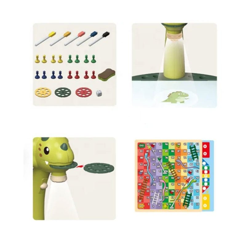 Kids Doodle Early Learning Dinosaur Projector Painting Board - Preschool mall - Preschool Supplies & Educational Toys