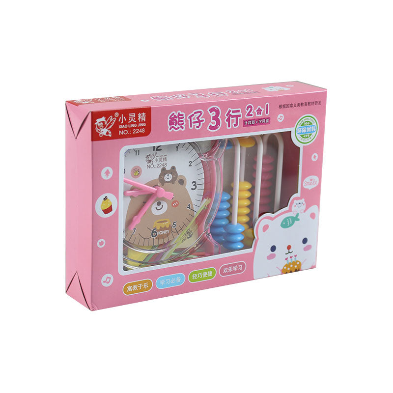 Math Material Set Abacus Counting Number Toy