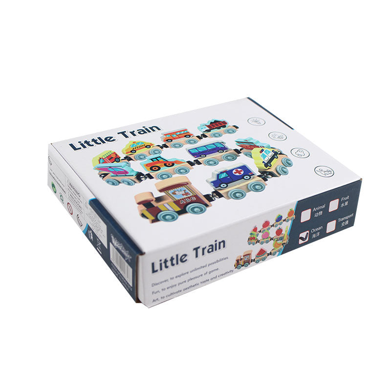 Wooden Magnetic Fruits Little Train 11 Pcs #1861