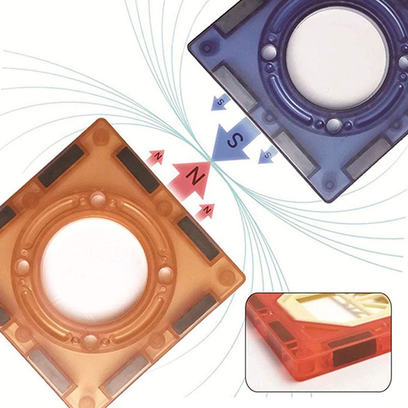 STEM DIY Magic Magnetic Building Blocks 52 Pcs - Preschool mall - Preschool Supplies & Educational Toys