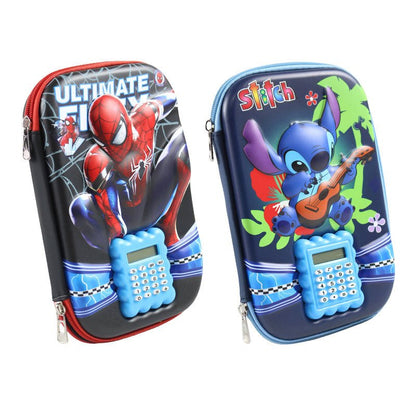 3d Embossed Pouch with Calculator for Boys 1989 - Preschool mall - Preschool Supplies & Educational Toys