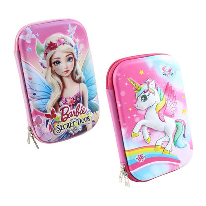 3d Embossed Characters Stationery Case for Girls 1990 - Preschool mall - Preschool Supplies & Educational Toys