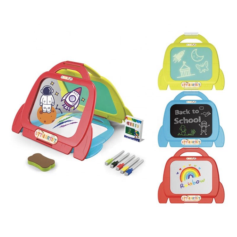 Kids 4 in 1 Creative Learning Artist Drawing Board - Preschool mall - Preschool Supplies & Educational Toys