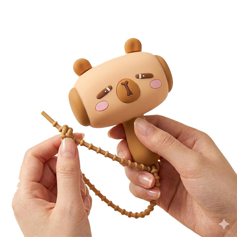 Chu-Chu Cute Cartoon Hammer Keychain with Sound for Kids