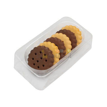 6 Pcs Cookies Erasers