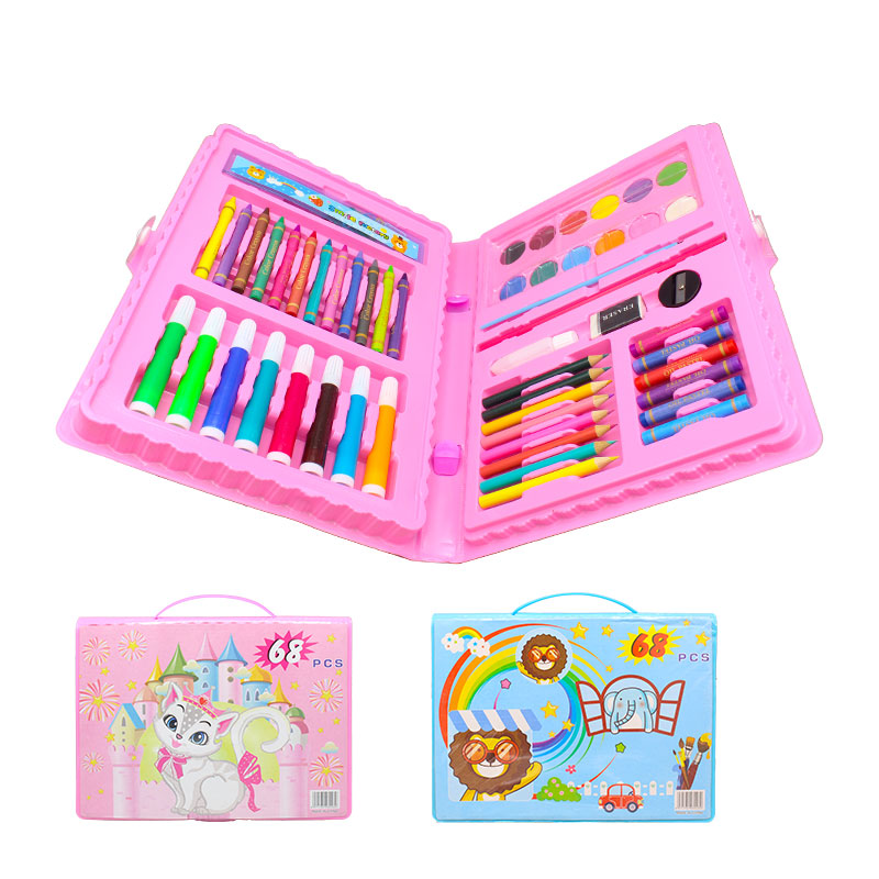 68 PCs Coloring Kit for Boy & Girl – Preschool mall - Preschool ...