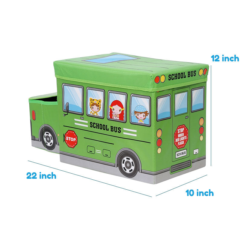Vehicles Foldable Toy Storage Box for Kids