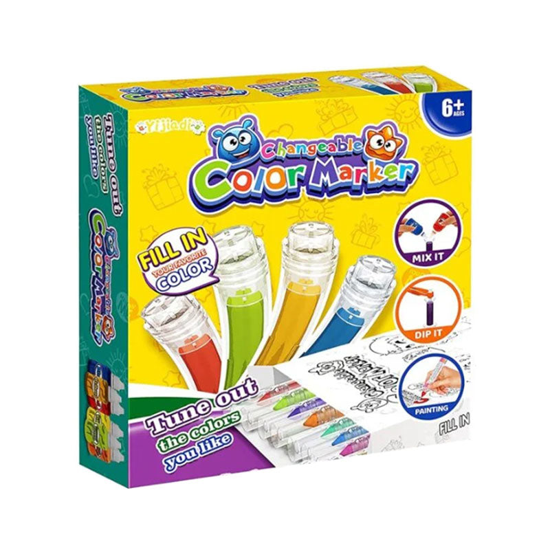 Fill in Changeable Color Marker