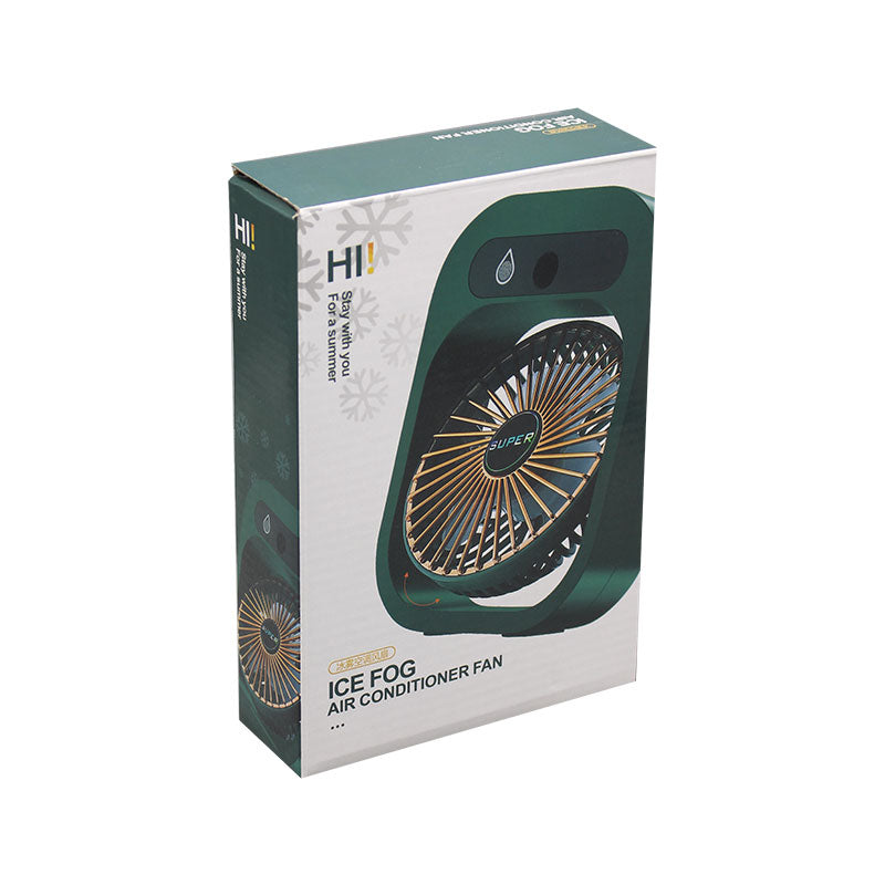 Ice Fog Air Conditioner Desk Fan