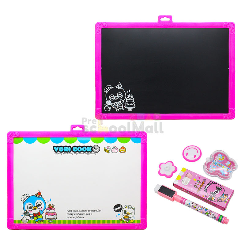 7 in 1 Color Kitty Double Sided Writing Board