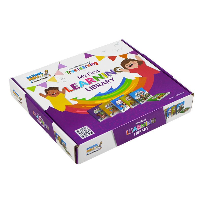 My First Library of 12 Cardboard Books - Preschool mall - Preschool Supplies & Educational Toys