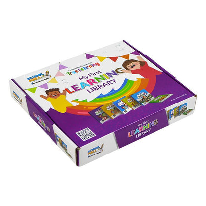 My First Library of 12 Cardboard Books - Preschool mall - Preschool Supplies & Educational Toys