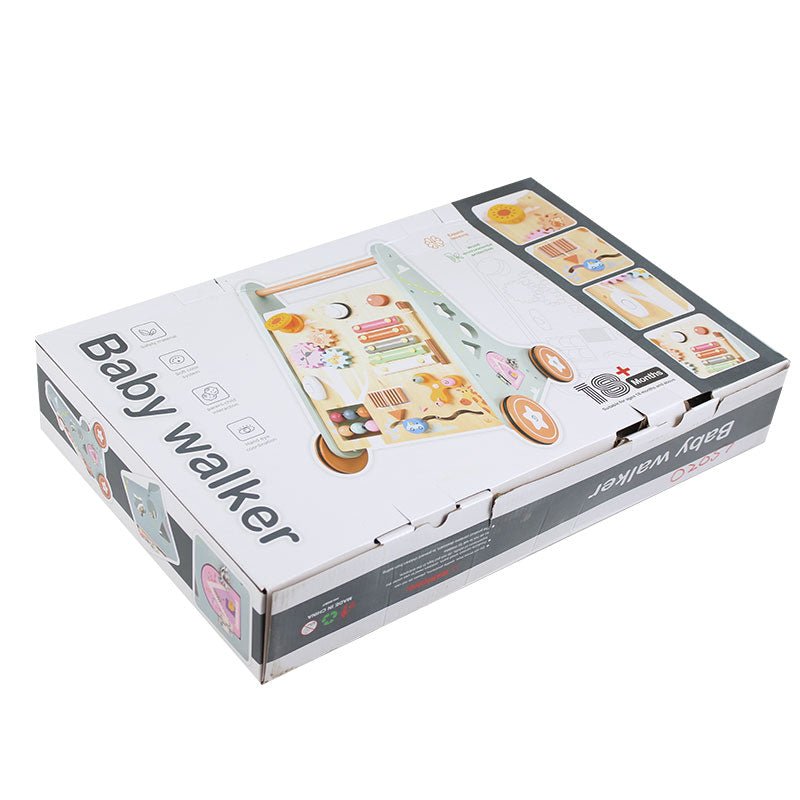 Baby Wooden 13 - in - 1 Activity Walker - Preschool mall - Preschool Supplies & Educational Toys