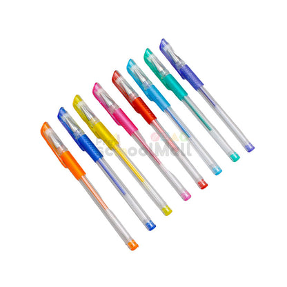 8 Pcs Shiny Glitter Colors Pen