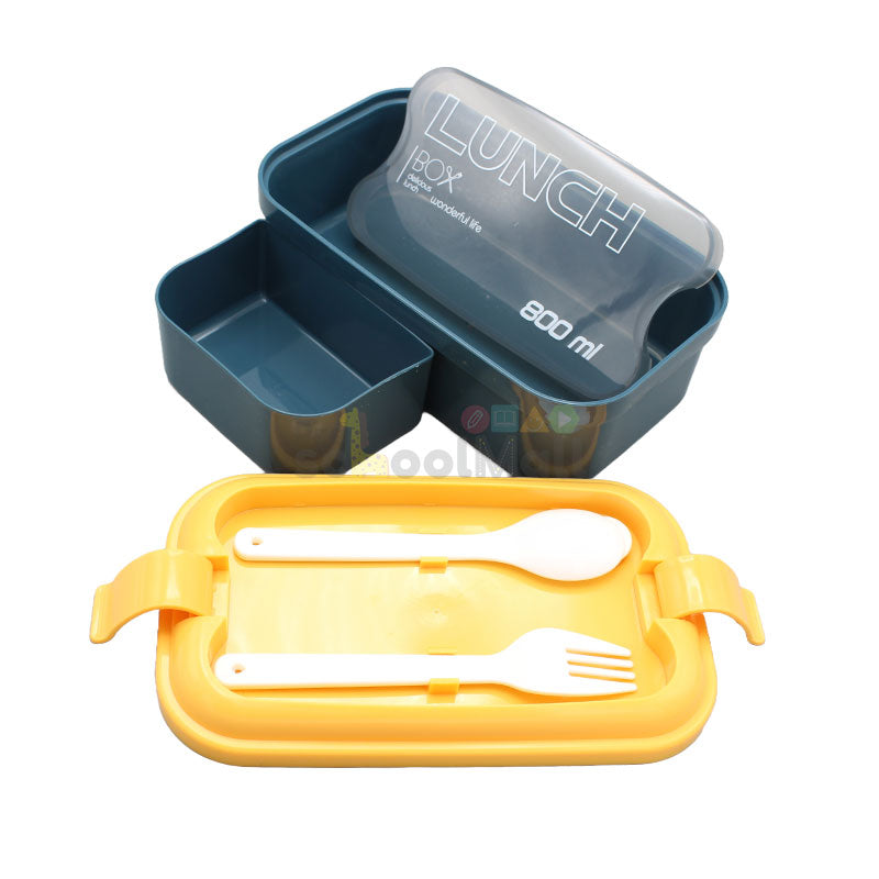 800 ml Delicious Life Plastic Lunch Box