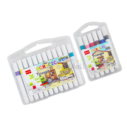 Acrylic Triangle Brighter Color Markers