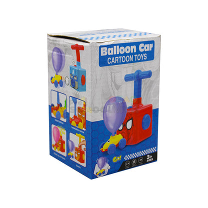 Air Pressure Cartoon Balloon Car Toy