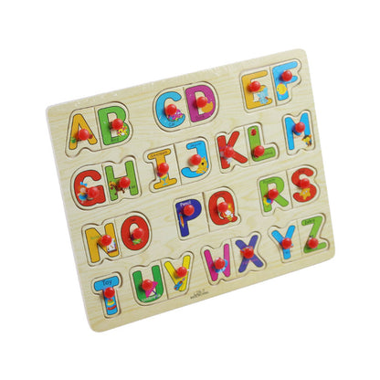 Peg Puzzle Board for Toddlers #02028