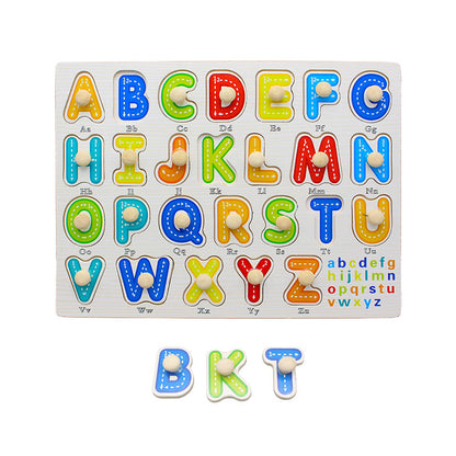 2 in 1 Alphabet Peg Board