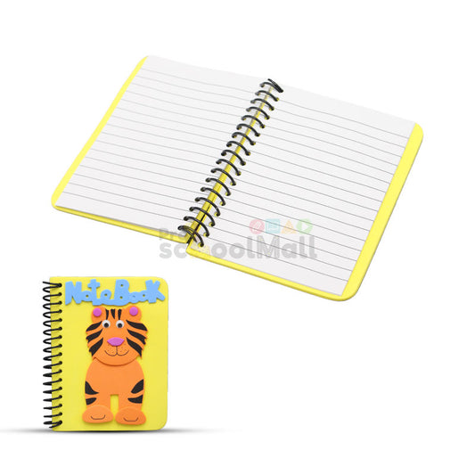 Animal Characters Spiral Paper Notebook